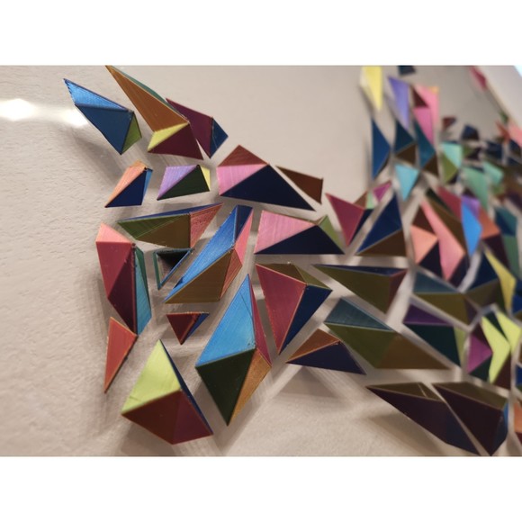 DGEmily Geometric Cat Wall Art | Large-Scale Wall Decor | Custom Sizes!! - Picture 4 of 6